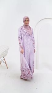 DRESS MUSLIMAH KEKE KAMISHA 22 COCOK UNTUK KAJIAN KONDANGAN DAILY TERBARU KEKINIAN