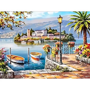 500/1000/1200/2000PCS Jigsaw Puzzle Peaceful Natural Landscape Scene For Adults Ideal For Stress Relief And Relaxation
