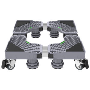 Đế Máy Giặt Đế Tủ Lạnh Đế Chân Tự Động Đệm Chống Trượt Đệm Hấp Thụ Sốc Đế Cao Đế Chân Di Động Đế Chân Máy Giặt