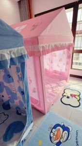 ผ้าม่านสองชั้นใหม่เอี่ยม 5/6/6.6 ฟุต มุ้งกันยุงป้องกันยุงได้ดีกว่า มุ้งพร้อมผ้าม่านมีประโยชน์มากกว่า