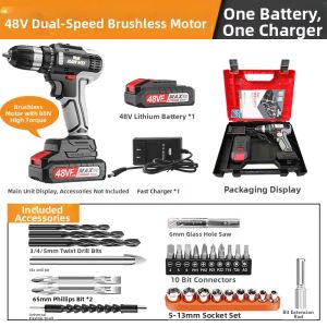 NANWEI | Cordless Brushless Multi-function Electric Screwdriver