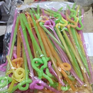 Sedotan Fungky / Sedotan Straw / Sedotan Unik Spiral 6mm