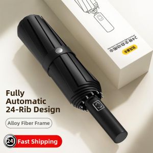 Automatic Sun Protection Large Reinforced Umbrella