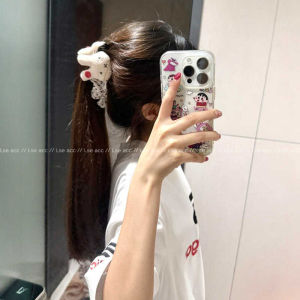 Large Polka Dot Miffy Rabbit Hair Clip Sweet Sister Banana Hair Accessory Extra Volumizing Womens Fashion Hair Grips