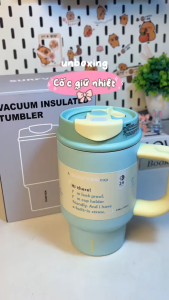 Cốc Giữ Lạnh Siêu To Cốc Bingsu siêu lớn Giữ lạnh 24h Inox 304 Dễ Mang an toàn thực phẩm Cho Học Sinh Người Đi Làm