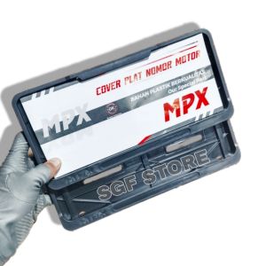 COVER PLAT NOMOR MOTOR UNIVERSAL MODEL YAMAHA KWALITAS BAGUS