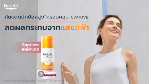 Eucerin SUN SERUM THIAMIDOL SPOTLESS BRIGHTENING SPF50+ PA++++ 50 ML ยูเซอริน กันแดดสำหรับผิวหมองคล้ำ