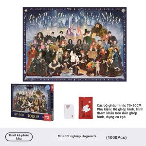 Toi World | Bộ Quà Tặng DIY Bảng Đồ Tự Lắp Ráp Harry Potter 1000 Mảnh