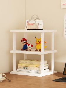 Desktop Multi-layer Bookshelf Simple Storage Rack Office Desk Organizer Small Bookcase Easy Assembly Home Furniture Shelf