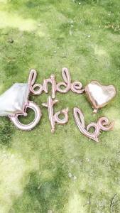 1set Bride to Be Heart Balloons Wedding Bachelorette Party Decorations Bridal Shower Party Balloons Bride Balloon Party Supplies