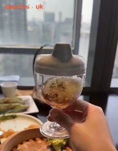 SAKUMINI Goblet Training Cup 2in1 Gelas Susu Anak Bayi Anti Tumpah Anti Sedak