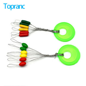 180Pcs or 600Pcs Oval/Cylindrical Rubber Colorful Space Bean Fishing Float Fishing Bobber Float Fishing Float Beans 6Pcs/Group
