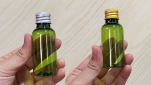 ขวด 30 มล. (50ใบ) พลาสติกเขียว pet + ฝาหมุน