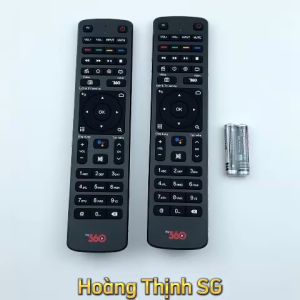 Remote điều khiển đầu thu Viettel TV360 Điều Khiển Viettel TV360 Có Giọng Nói - Tặng kèm pin - GDCT
