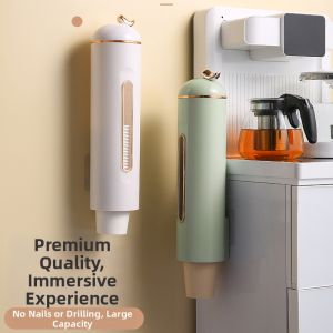 Wall-mounted Automatic Cup Dispenser Bracket