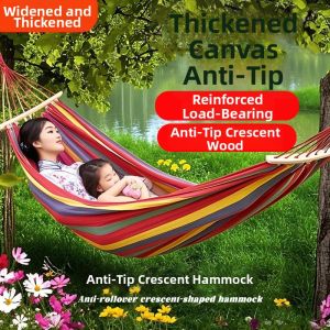 BEIANLANG | Anti-Roll Outdoor Adult Hammock Thick Ropes and Thick Netting