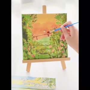20*20cm丨Paint By Numbers Digital Oil Painting Diy Decorate Gift Canvas Painting Landscape Painting