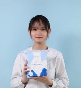 แผ่นสำลีฝ้าย100% สำหรับเช็ดทำความสะอาดผิวหน้า เหมาะสำหรับผิวแพ้ง่าย อ่อนโยนต่อผิว ปราศจากสารเรืองแสงและใยสังเคราะห์ TPM