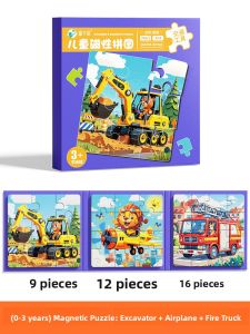 TONGMUXING | Educational 3D Magnetic Puzzle for Toddlers
