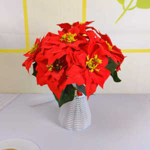 Đất Sét Pha Lê Hoa Giả Phong Cách Đồng Quê Trang Trí Phòng Khách Hoa Cúc Trong Bình Hoa Sứ Trang Trí Nhà Cửa