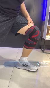 Băng đầu gối có dây - Băng Bảo Vệ Đầu Gối Tập GYM Cao Cấp AL862