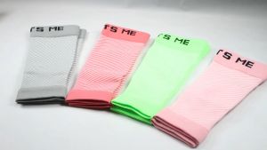 Sepasang Manset Deker Kaki Leg Brace Manset Olahraga Pria Wanita Pelindung Betis Compression