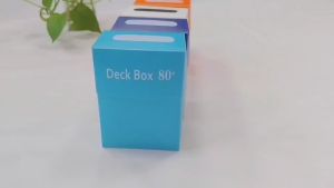Deck Box 80+ 100+ Card Storage Solution Box Kotak Kartu Box Holders Card Kotak Penyimpanan Kartu