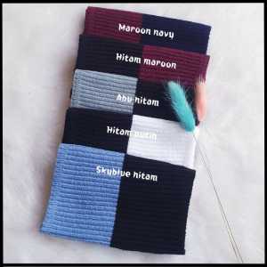 Daleman Hijab Rajut Inner Polos Terbaru Ciput Mate ANYSA Premium By KSP