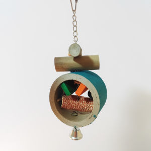 Peony Xuanfeng Electronic Heater Golden Sun Monk Kake Bird Cage Climbing Bite Grinding Mouth Ring Swing Toy