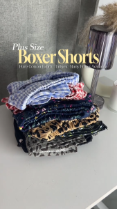 Necessary Plus Size Boxer Shorts Pure Cotton Fabric