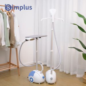 Simplus เครื่องรีดไอน้ำถนอมผ้า เตารีดไอน้ำ แบบยืน Garment Steamers 2000w กำลังไฟสูง โฮม เครื่องรีดผ้าแบบมือถือพร้อมเตารีดไอน้ำแนวตั้งแบบ GTJH014