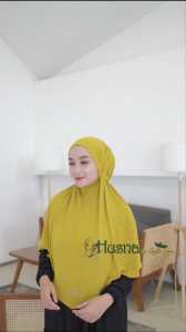 Hijab Bergo Maryam Jersey Premium Zara Husna Hijab Dewasa Terbaru