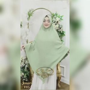 AJE ZAS - HijabDaily Jumbo Syari Pet Antem Runcing Kode-JENARI Matt Crinkle Airflow