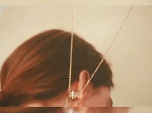 Kalung Titanium Wanita Plus Liontin Model Korea Terbaru