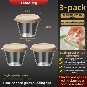 Heqing | Heat-Resistant Covered Cup for Oven