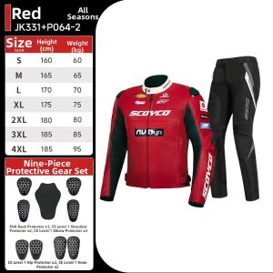 Scoyco | CE Protection Motorcycle Riding Suit