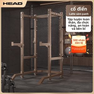 HEAD | Giàn Tập Gym Đa Năng Squat Rack và Ghế Nằm đẩy tạ