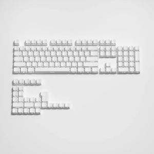 Black Purple Side Engraved Translucent OEM Keycaps 130+ Keys PBT Small Full Set Keycaps for 60/64/84/98/108 Mechanical Keyboards
