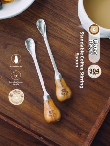 SHUEHO | Standing Mini Elegant Honey Jam Dessert Spoon