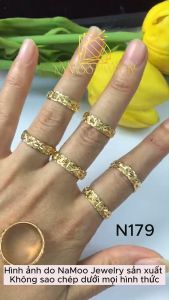 Nhẫn Nữ Đính Đá n179 N182N183 N184 Cực Xinh Cho Nàng
