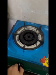 CHELSTAR Gas Stove J-555K | High Pressure Cast Iron Burner | Stainless Steel Body | Commercial Use