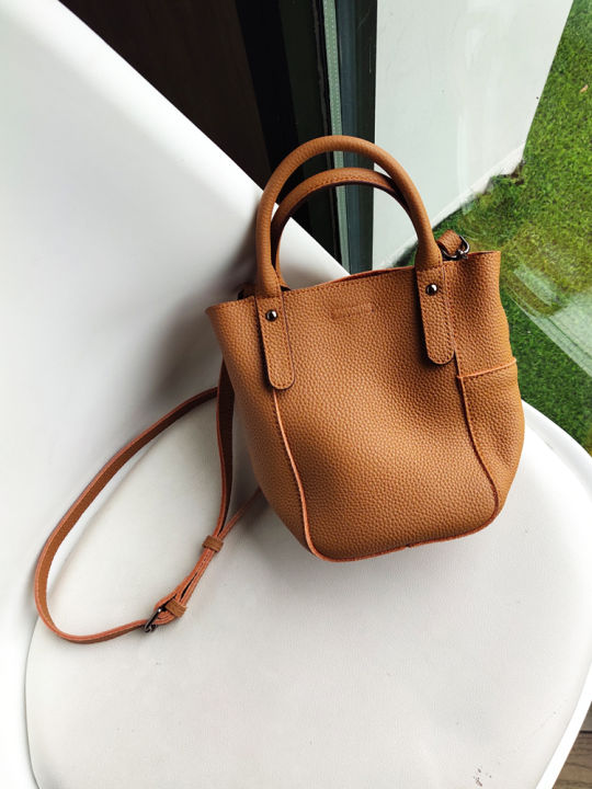 Original Commuter Retro Top Layer Cowhide Leather SingleShoulder Bag