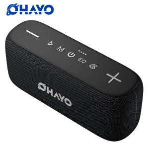 Ohayo S15 Portable Bluetooth Speaker with 60W Powerful Sound and Intense Bass IPX6 Waterproof Wireless LED Computer Speaker