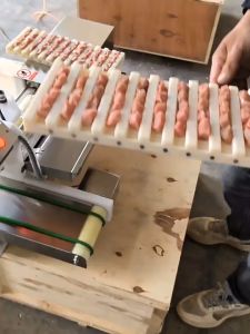 เครื่องเสียบหมูปิ้ง เครื่องเสียบไม้อัตโนมัติ Automatic Stick Machine สะเต๊ะ บาร์บีคิว