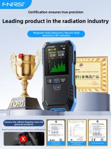 FNIRSI | Alarm Radiation Detector for Household Use