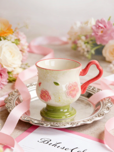 Yomerto | Pretty and Elegant Womens Ceramic Mug
