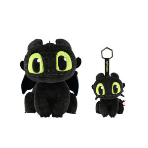 Potdemiel Honey Pot Plush Toy Dragon Toothless Hanging Ornament Soft Stuffed Doll Gift for Teenagers Polyester Fiber Filled
