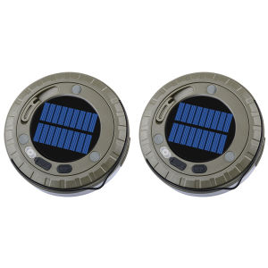 Sử dụng năng lượng mặt trời treo đèn Cổ Tích Sạc USB trang trí đèn Led 5 bánh răng Đèn Cắm Trại di động cho sân vườn