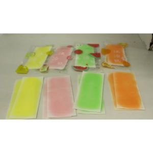 Set 2 Miếng Dán Lạnh Làm Mát Cơ Thể Chống Nóng Hạ Sốt Hương Thơm Trái Cây Mùa Hè-HAUSE