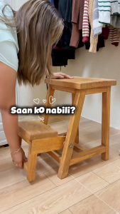 step stool convertible to ladder made from solid wood two-step ladder chair aesthetic wooden foldable ladder chair armless step stool solid wood step stool wooden step ladder stool kitchen step stool ladder 2 step wooden ladder stool 3 step wooden st